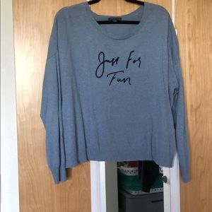 American eagle cropped sweater